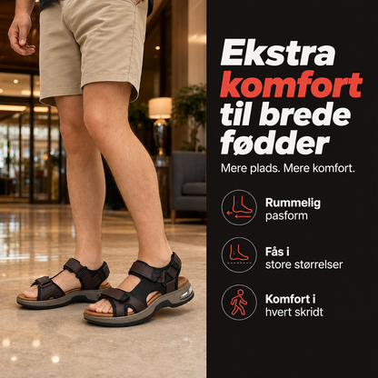 THE HARRISON | Komfortable sandaler med stødabsorbering