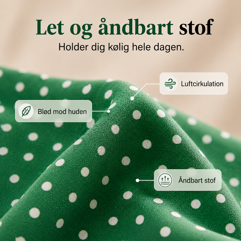 THE FLORÈNE | Luftige bukser med vide ben