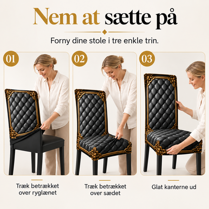 THE BAROQUE | Elastisk stolebetræk med luksuriøst design