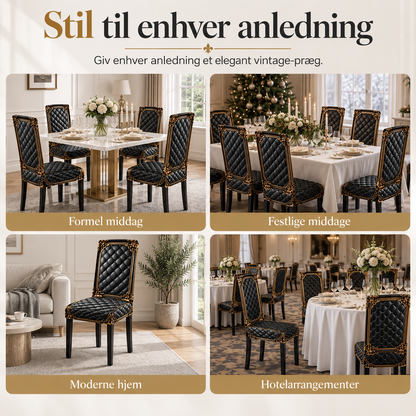 THE BAROQUE | Elastisk stolebetræk med luksuriøst design