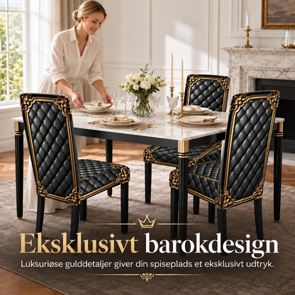 THE BAROQUE | Elastisk stolebetræk med luksuriøst design