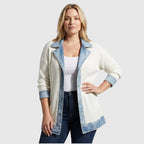 THE LIORÀ — Strikket denimjakke