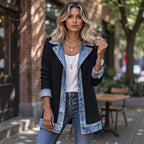 THE LIORÀ — Strikket denimjakke